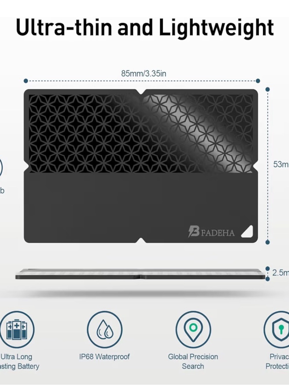 Wallet Tracker Smart Card - Picture 6 of 9